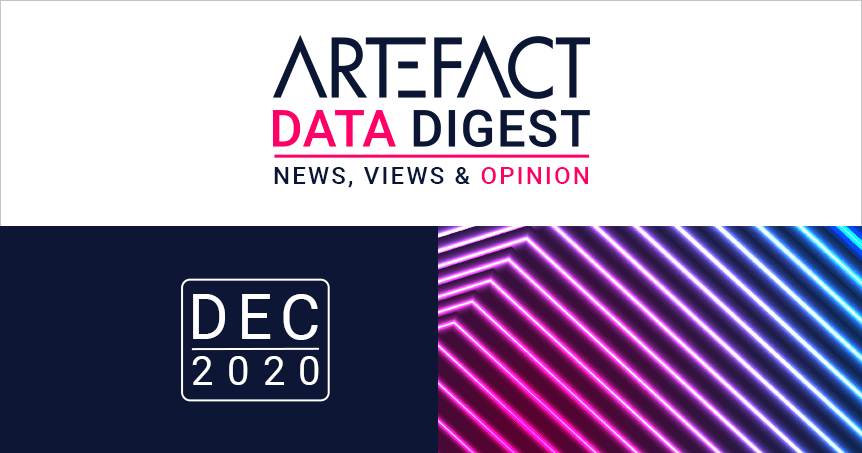 DECEMBER NEWS | The Artefact Reader’s Data Digest: your Christmas gift stuffed with brilliant data insights