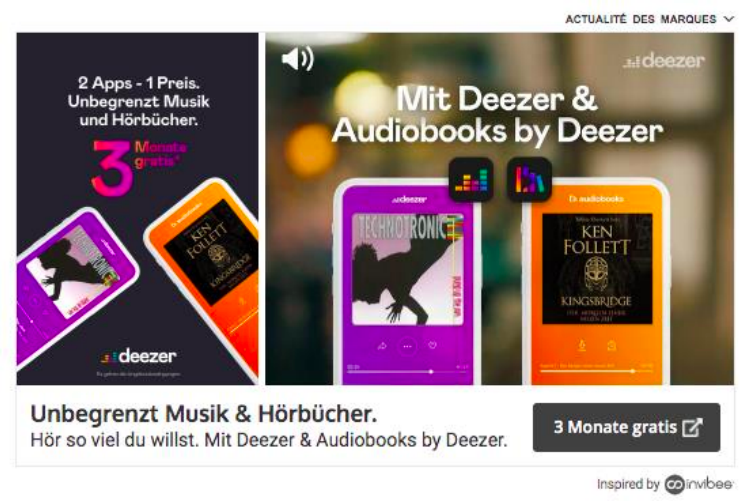 Invibes and Artefact launch a Deezer Campaign in Germany