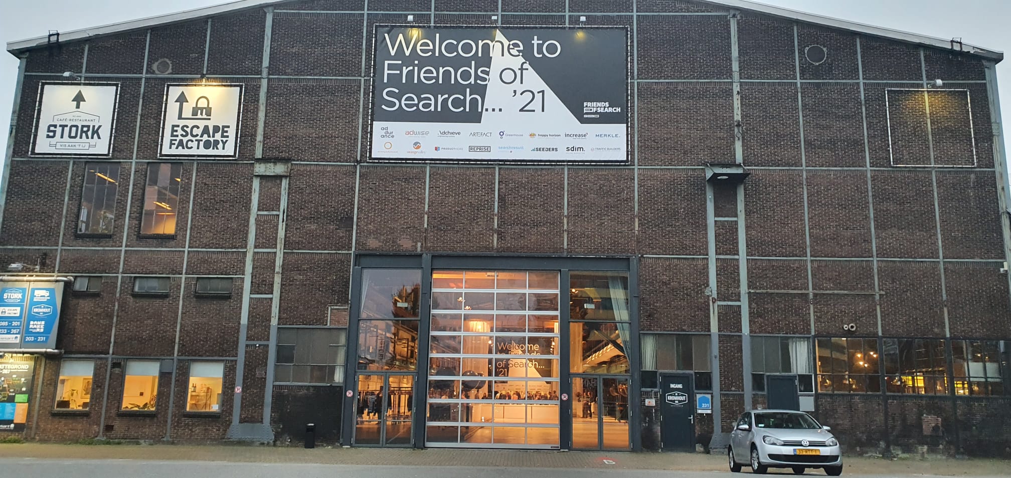 "Friends of search congress venue Amsterdam"