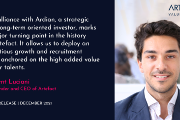 Artefact aims to become the world’s leading data consulting group following Ardian’s successful purchase offer.