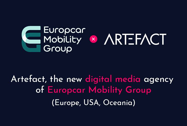 Artefact becomes the global digital media agency of Europcar Mobility Group (Europcar, Ubeeqo, Goldcar, Fox Rent a Car, Buchbinder)