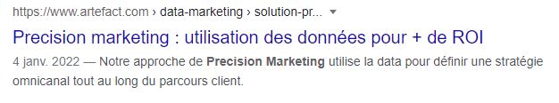 La documentation de Google précisant les termes à utiliser.