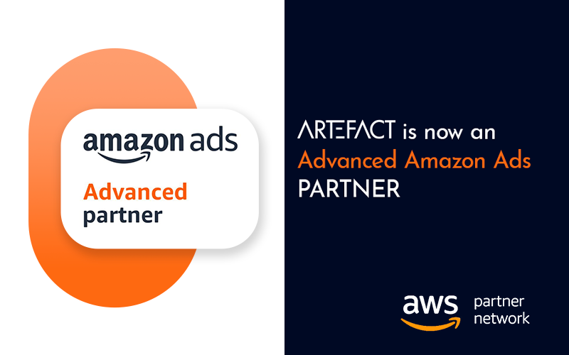 Artefact erreicht den Amazon Ads Advanced Partner Status