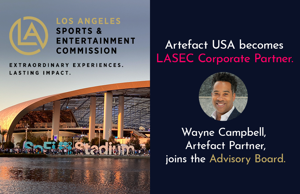Artefact USA becomes a LASEC Corporate Partner Wayne Campbell, Artefact Partner, joins the Advisory Board
