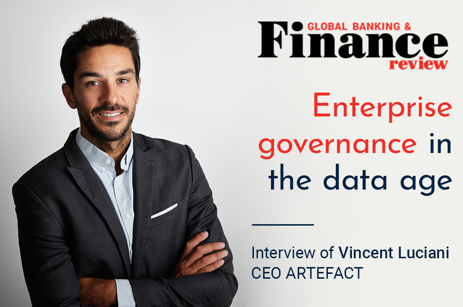 Interview of Vincent Luciani in the magazine Global Banking & Finance Review | Enterprise governance in the data age