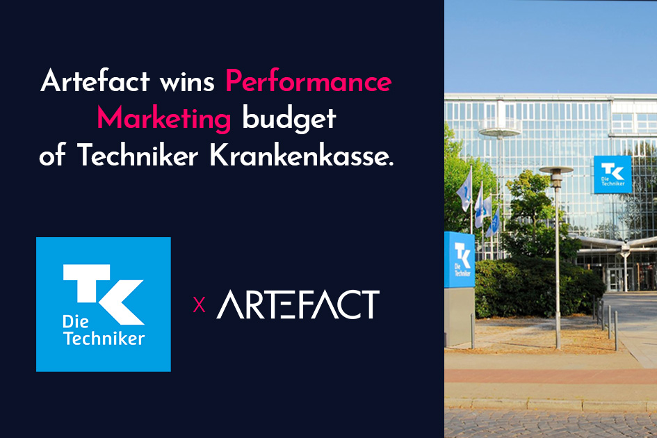 Artefact wins performance marketing budget of Techniker Krankenkasse.