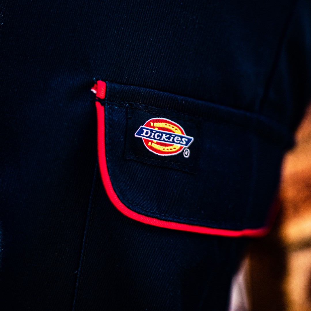 Dickies logo and apparel affiliate marketing