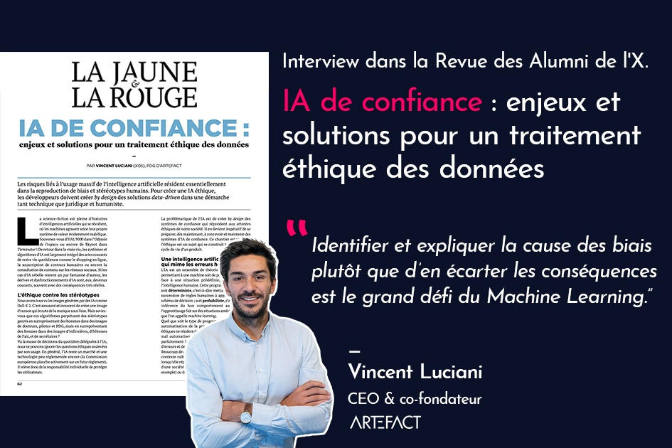 IA de confiance : les nouveaux enjeux et les solutions data-driven