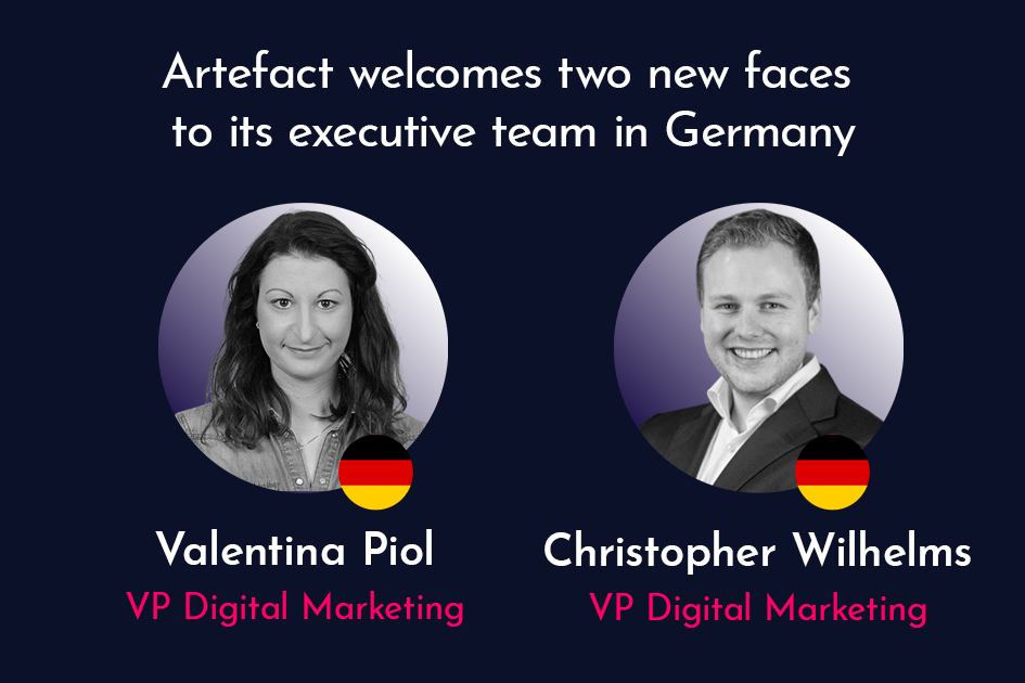 Artefact welcomes two new faces to its executive team in Germany