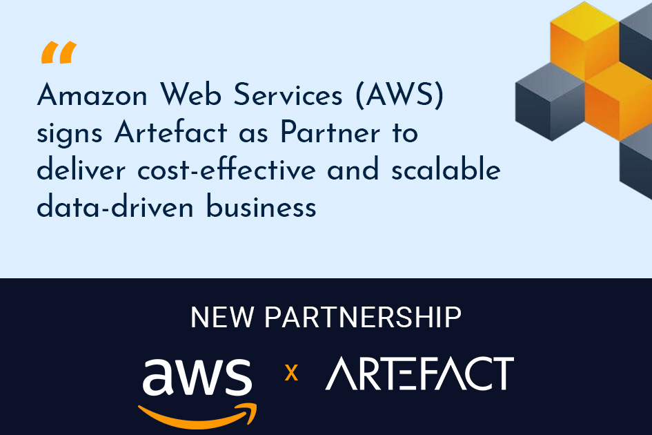 Artefact joins the AWS Partner Network (APN) to deliver cost- effective & scalable data-driven business transformation