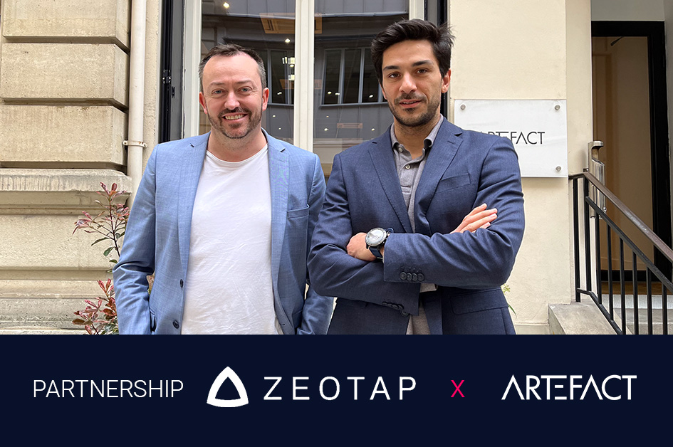 Zeotap und Artefact beschließen Zusammenarbeit zur Verbesserung des kommerziellen Erfolgs von Unternehmen mithilfe einer Customer Data Platform