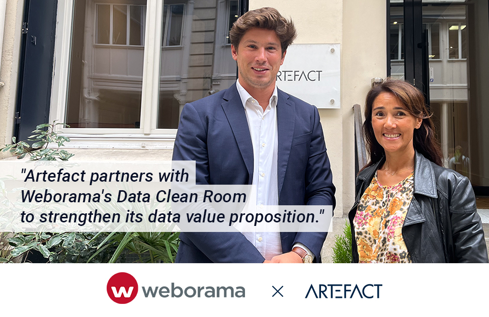 Artefact 与 Weborama 的数据无尘室合作，加强其数据价值主张