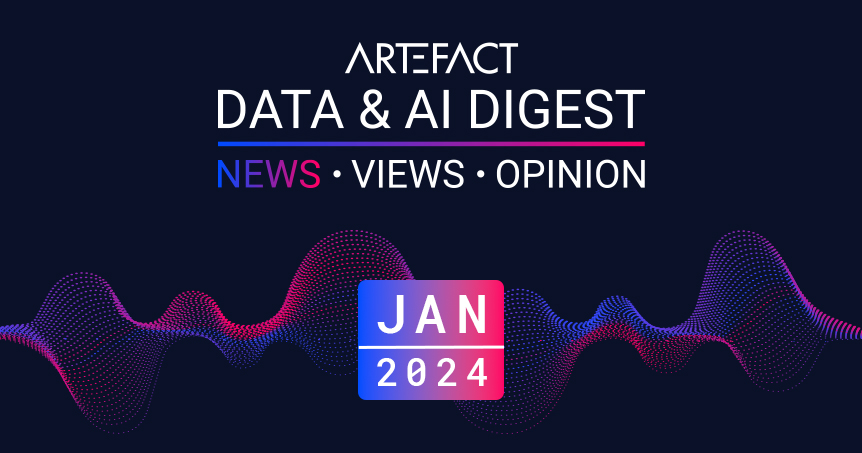 January News | On the occasion of its 10 year-anniversary, Artefact organizes an international ADOPT AI Summit | Launch of the Artefact Research Center