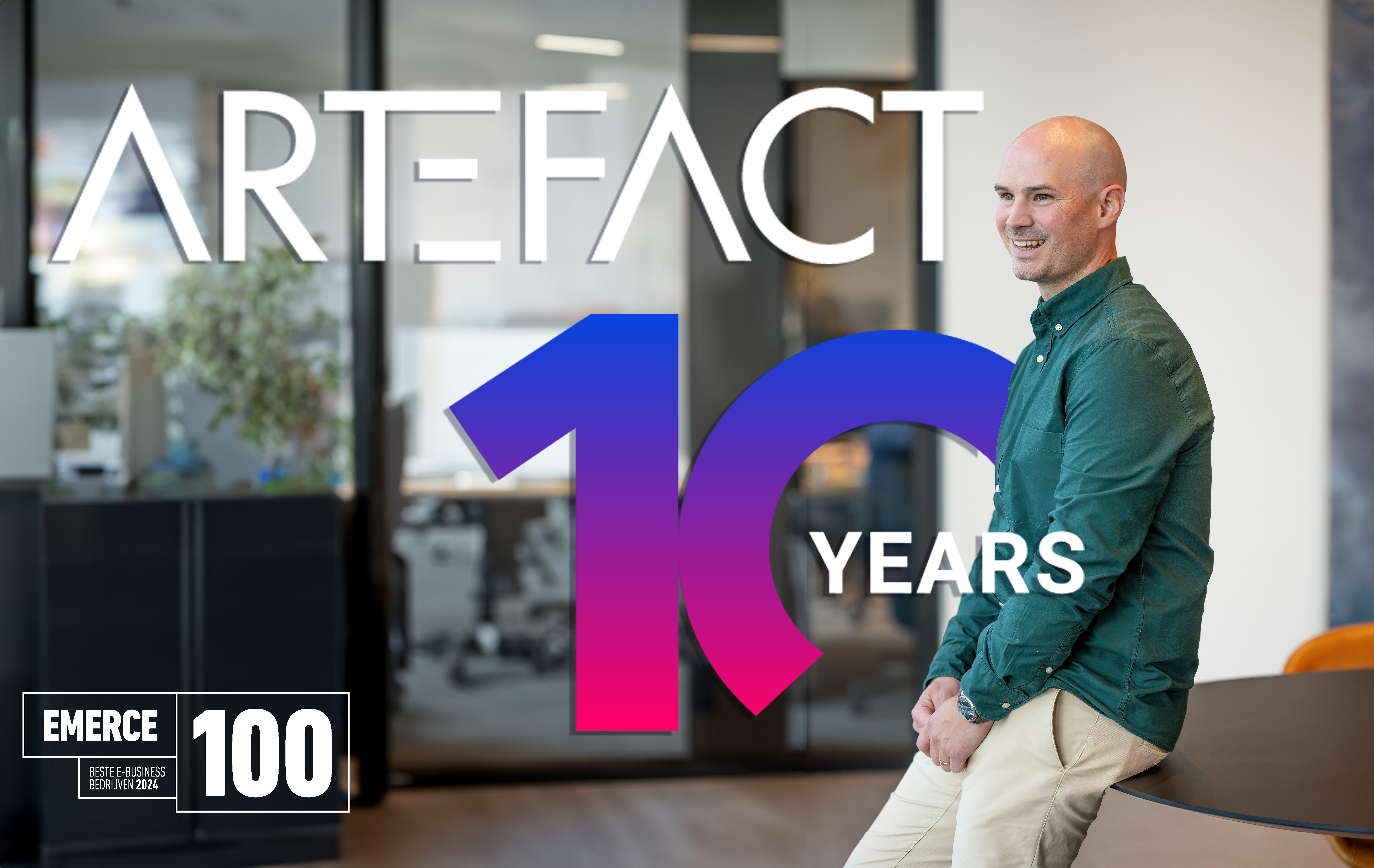 Artefact Benelux achieves 4.5 stars for best Digital Marketing Agency in Emerce100