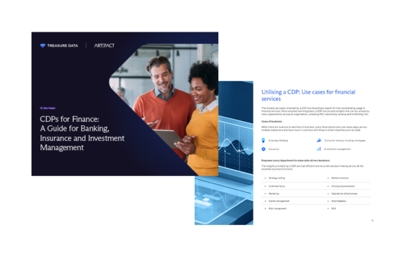 CDP for Finance, 15 cas d'utilisation pour les services financiers, en collaboration avec...