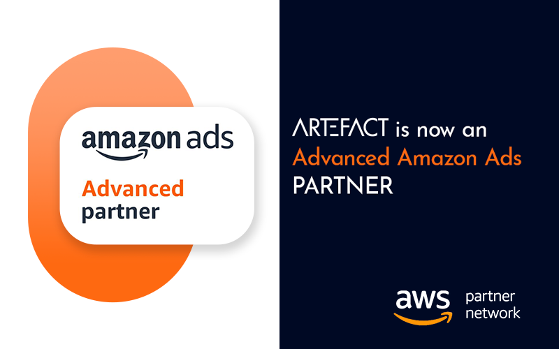 Amazon Ads Advanced Partner Announcement Artefact has become an Amazon Ads Partne
