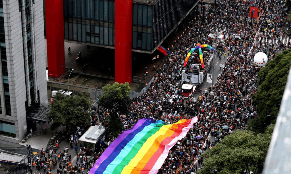 22nd LGBT+ Parade in São Paulo, the biggest LGBT+ parade in the world!