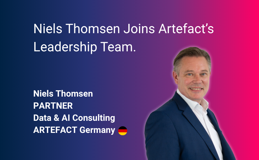 Artefact strengthens leadership in Germany with the appointment of Niels Thomsen as Partner