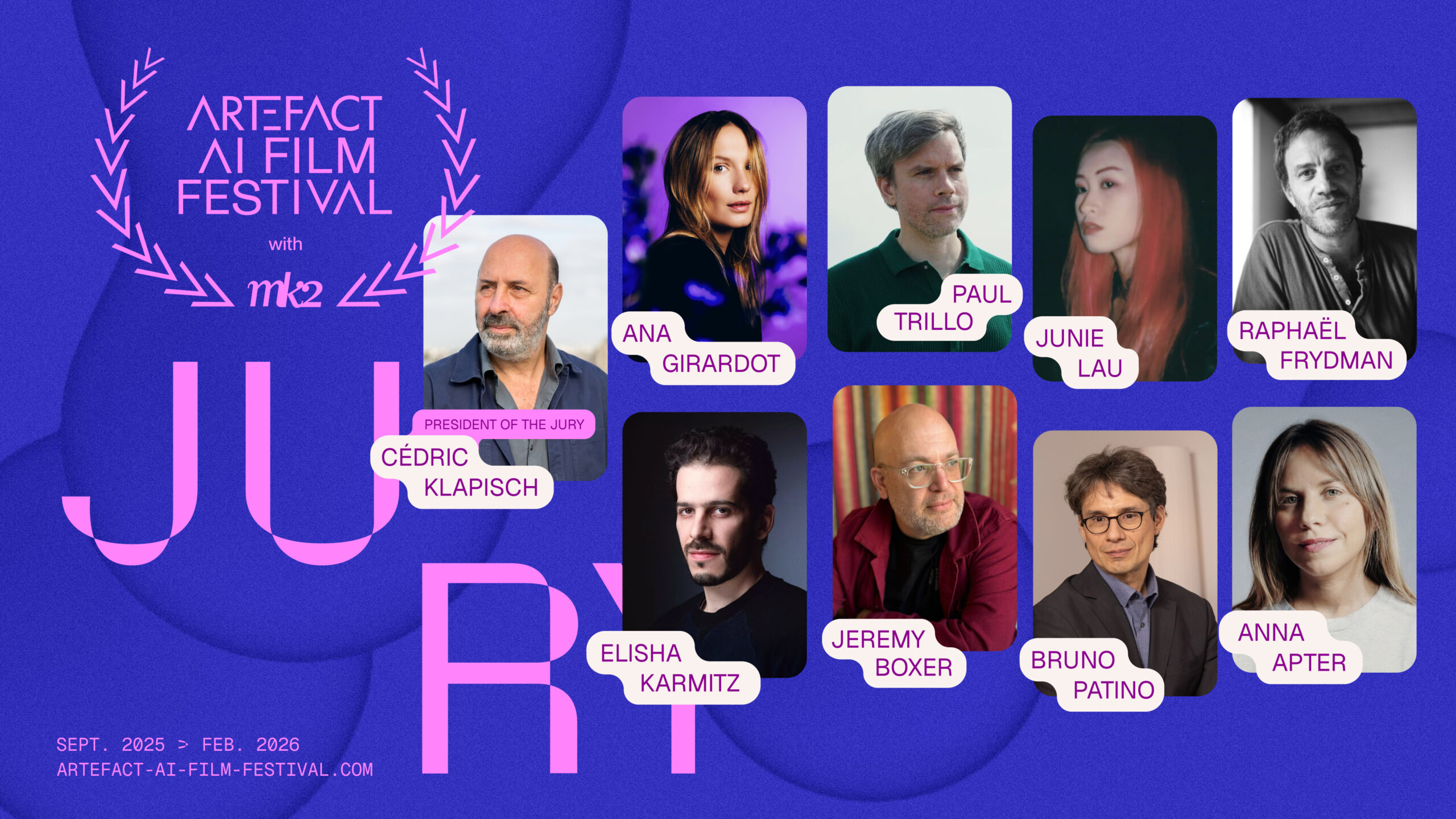 The Artefact AI Film Festival announces its jury chaired by Cédric Klapisch and officially opens submissions