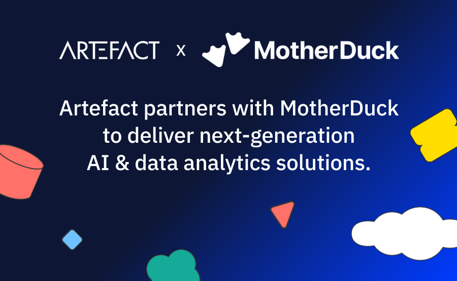 Artefact partners with MotherDuck to deliver next-generation AI & data analytics solutions