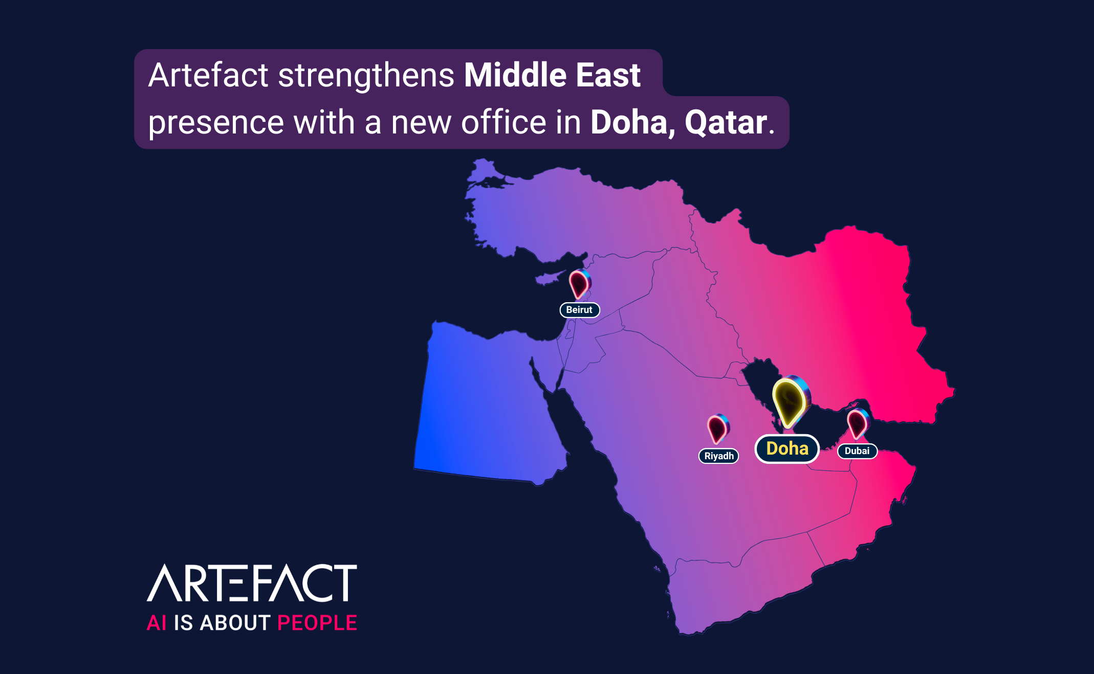 PR DOHA Artefact Announces Qatar Expansion to Accelerate Data and AI Transformation in the Gulf