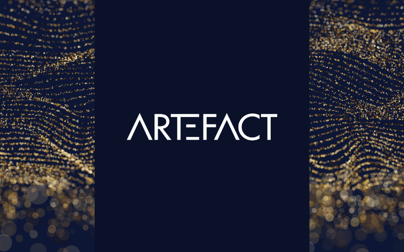 Website banner Artefact End-of-Year VIP Dinner