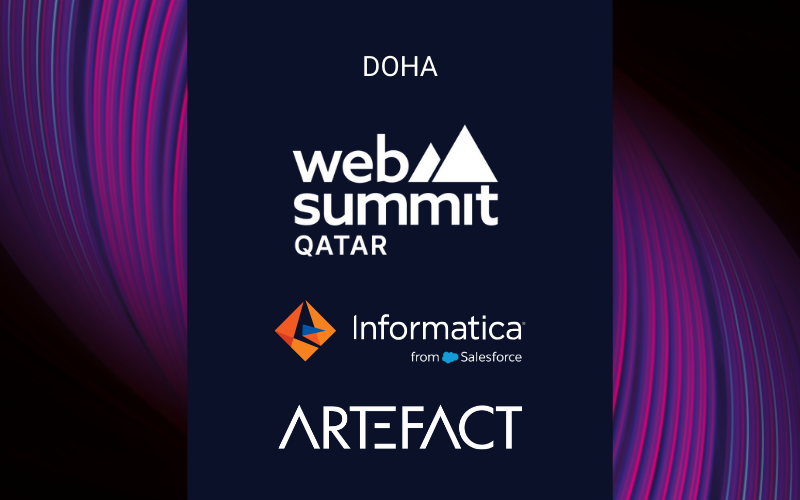 Web Summit Doha – Informatica x Artefact (1) Artefact at Web Summit Qatar 2026