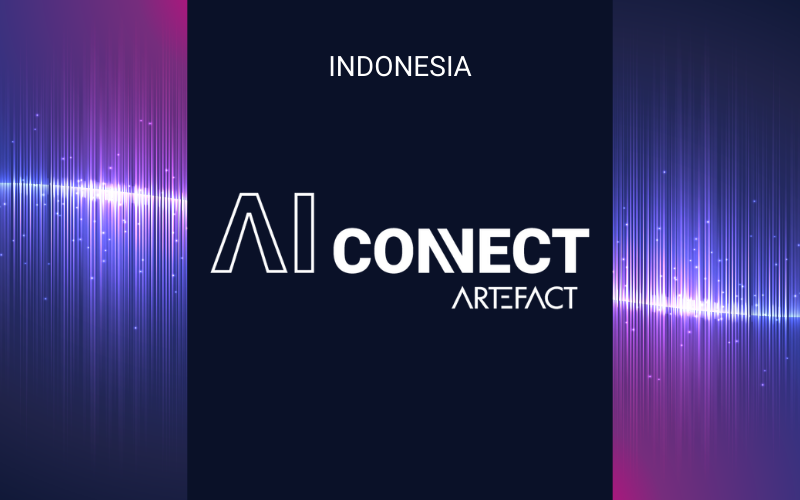 AI connect indonesia – website banner Artefact AI Connect, Indonesia