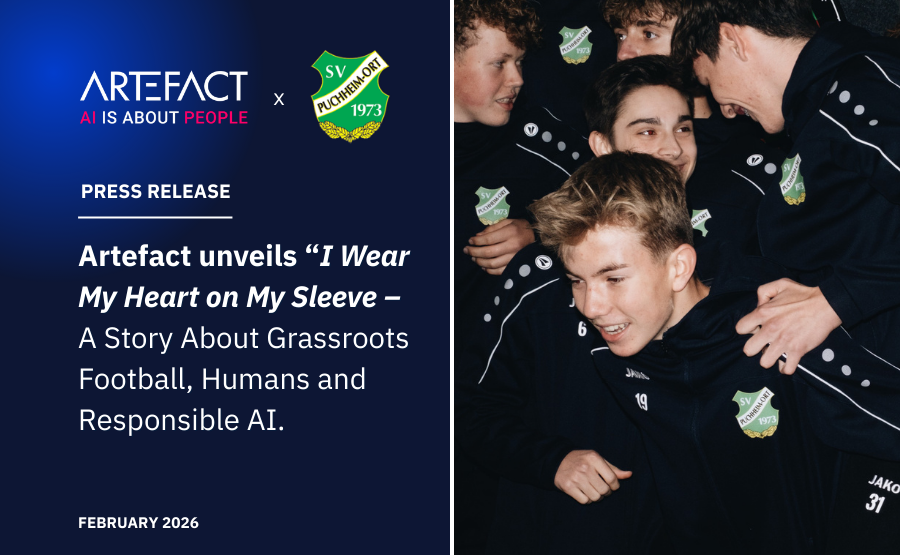 Artefact unveils “I Wear My Heart on My Sleeve – A Story About Grassroots Football, Humans and Responsible AI