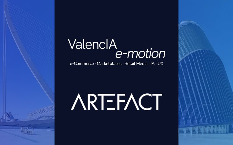 Artefact Spain at ValencIA e-motion Artefact Espaรฑa en ValencIA e-motion