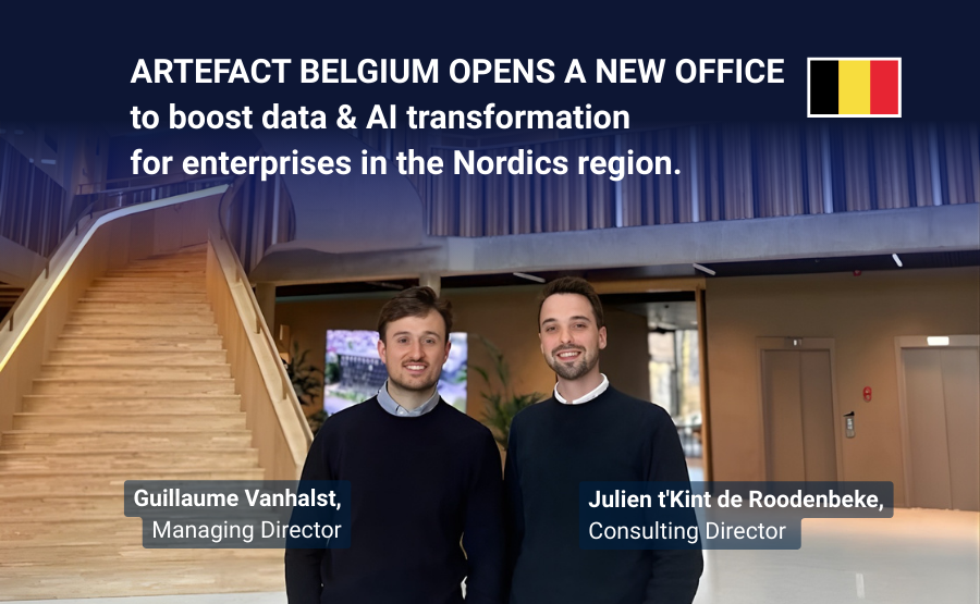 Artefact Belgium opens new Brussels office to boost Data & AI transformation for enterprises in Northern Europe
