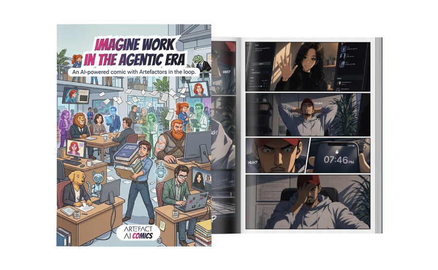Concurso de BD Imagine work in the Agentic era - Comics by Artefact