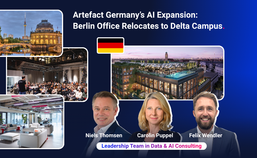 Artefact Germany’s AI Expansion: Berlin office relocates to Delta Campus, following Explorate AI acquisition