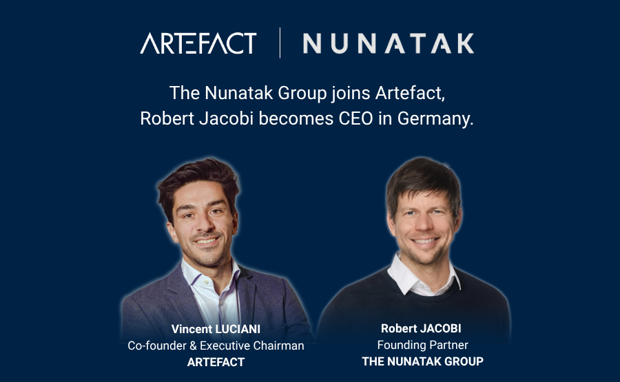 Artefact adquiere The Nunatak Group – Noticias EN – versión definitiva Nunatak joins Artefact – Robert Jacobi becomes CEO in Germany