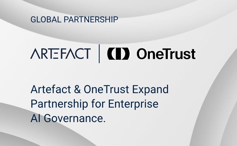 Colaboración entre Artefact y OneTrust Artefact expands partnership with OneTrust to accelerate enterprise AI governance and privacy programs