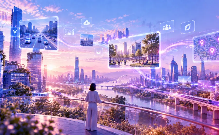 A Three-Layer Framework for Smarter Cities