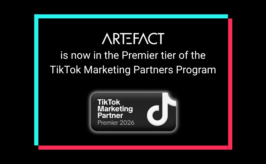 Partenaire TikTok – Espace presse (1) (1) Artefact Awarded Premier Agency Partner Badge in the TikTok Marketing Partners Program