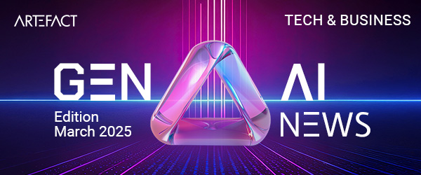 Keep up with the latest technologies with Artefact&amp;amp;#x27;s GenAI News.