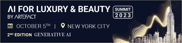 Artefact's second AI for Luxury & Beauty conference to be held in New-York City on October 5th